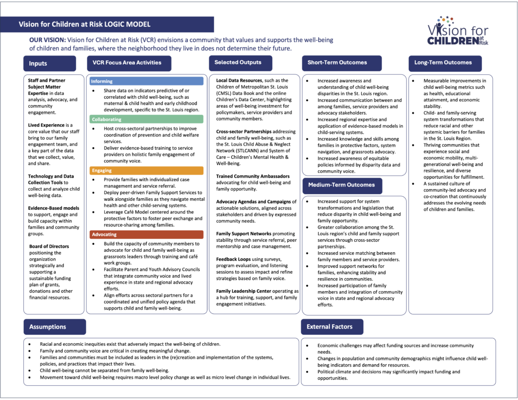 VCR Logic Model